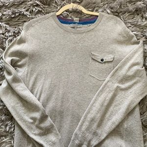 Ted Baker size 4 (L) grey sweater